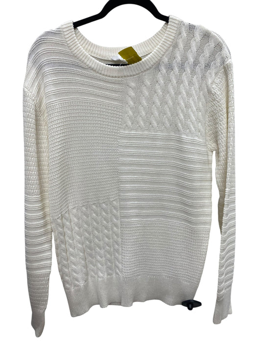 Sweater By Time And Tru In Cream, Size: M