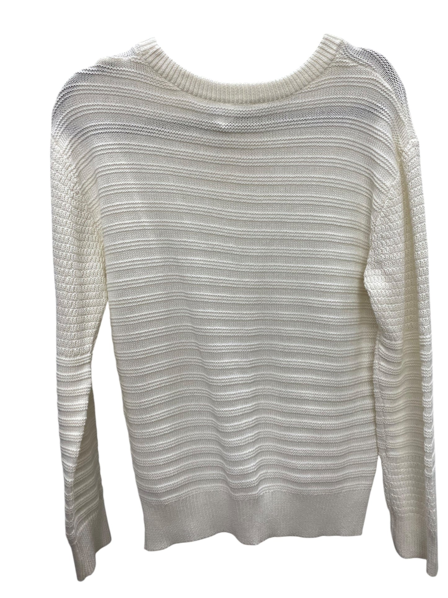 Sweater By Time And Tru In Cream, Size: M