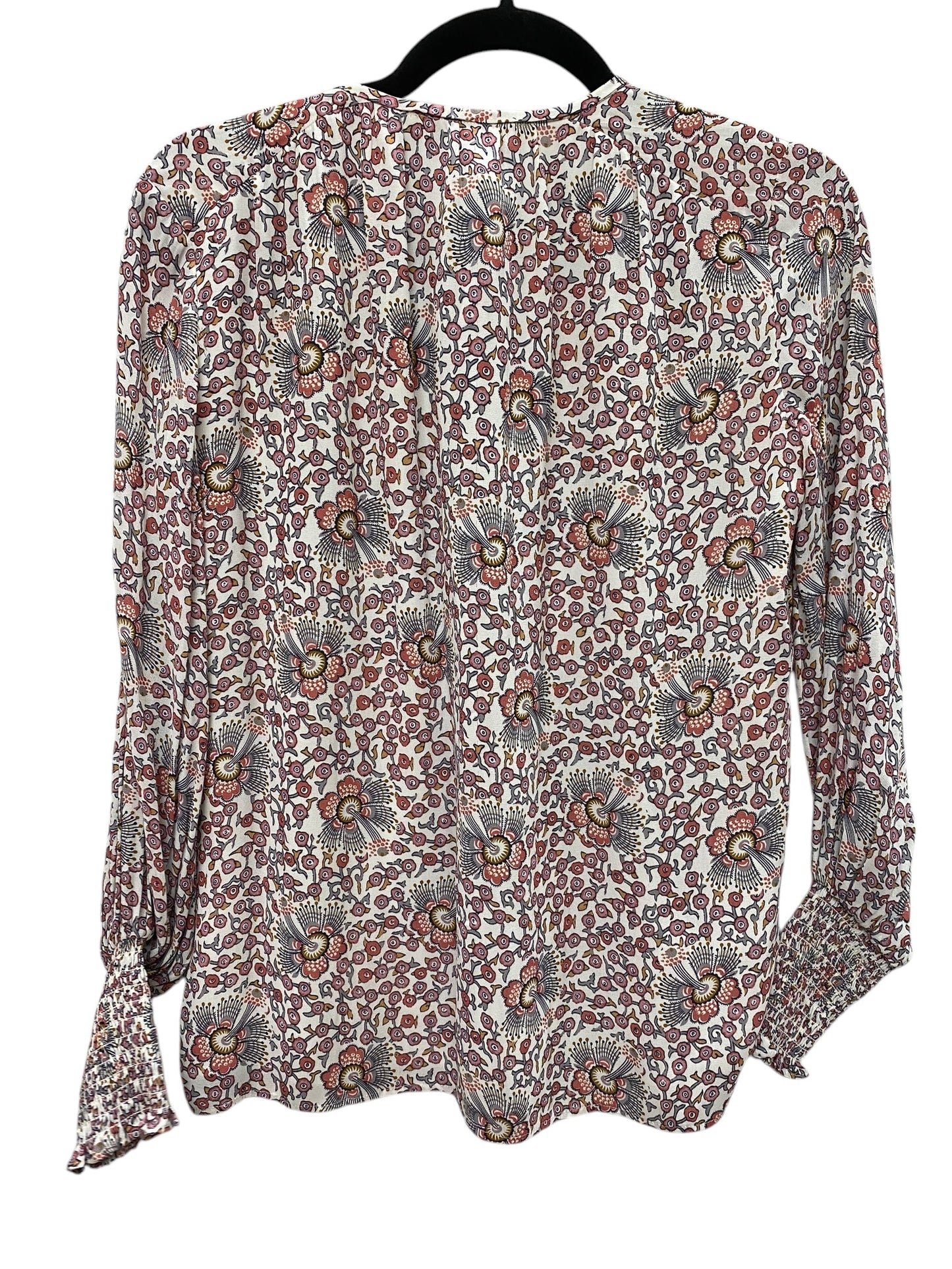 Top Long Sleeve By Loft In Multi-colored, Size: Xxsp