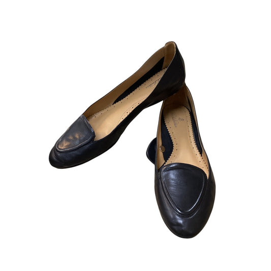 Shoes Flats By Brooks Brothers In Black, Size: 9.5