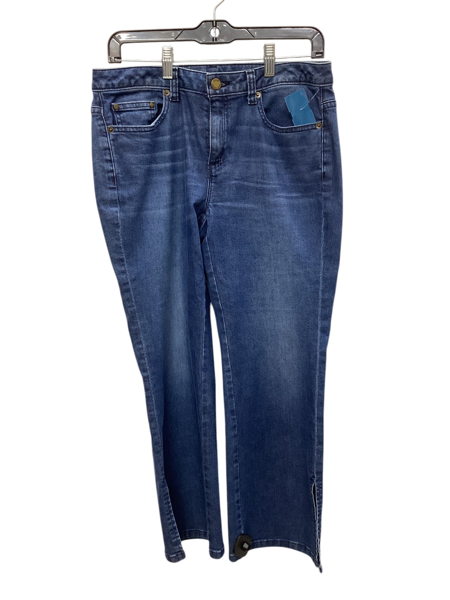 Jeans Straight By Michael By Michael Kors In Blue, Size: 6