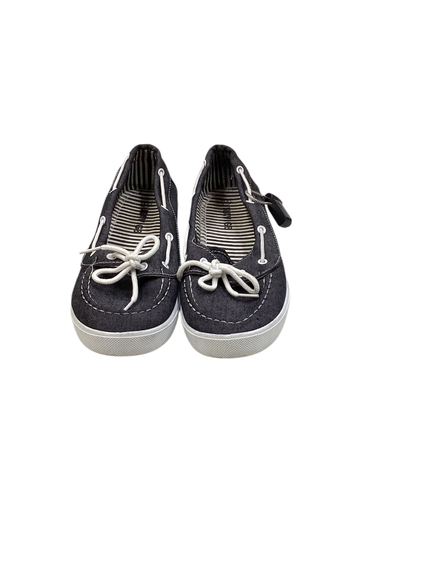 Shoes Flats By Clothes Mentor In Navy, Size: 7.5