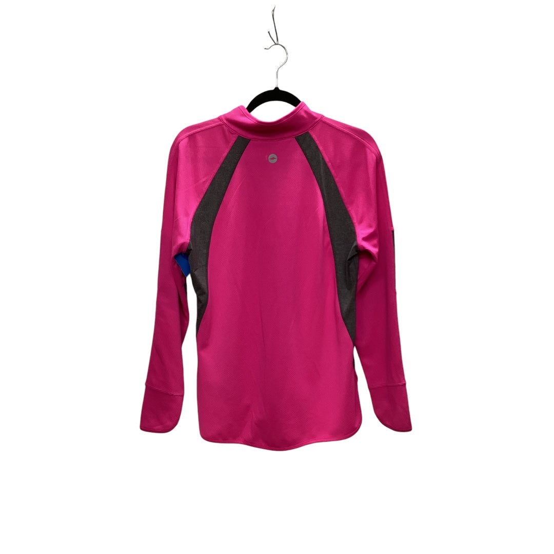 Athletic Jacket By Avia In Pink, Size: L