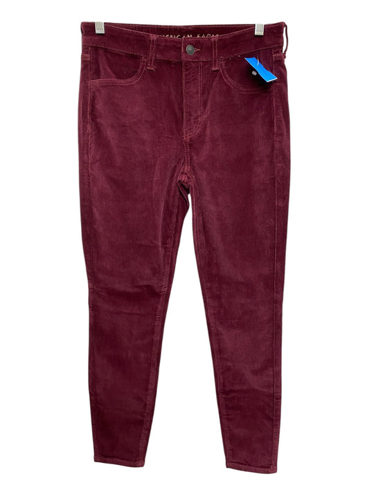 Pants Corduroy By American Eagle In Purple, Size: 4