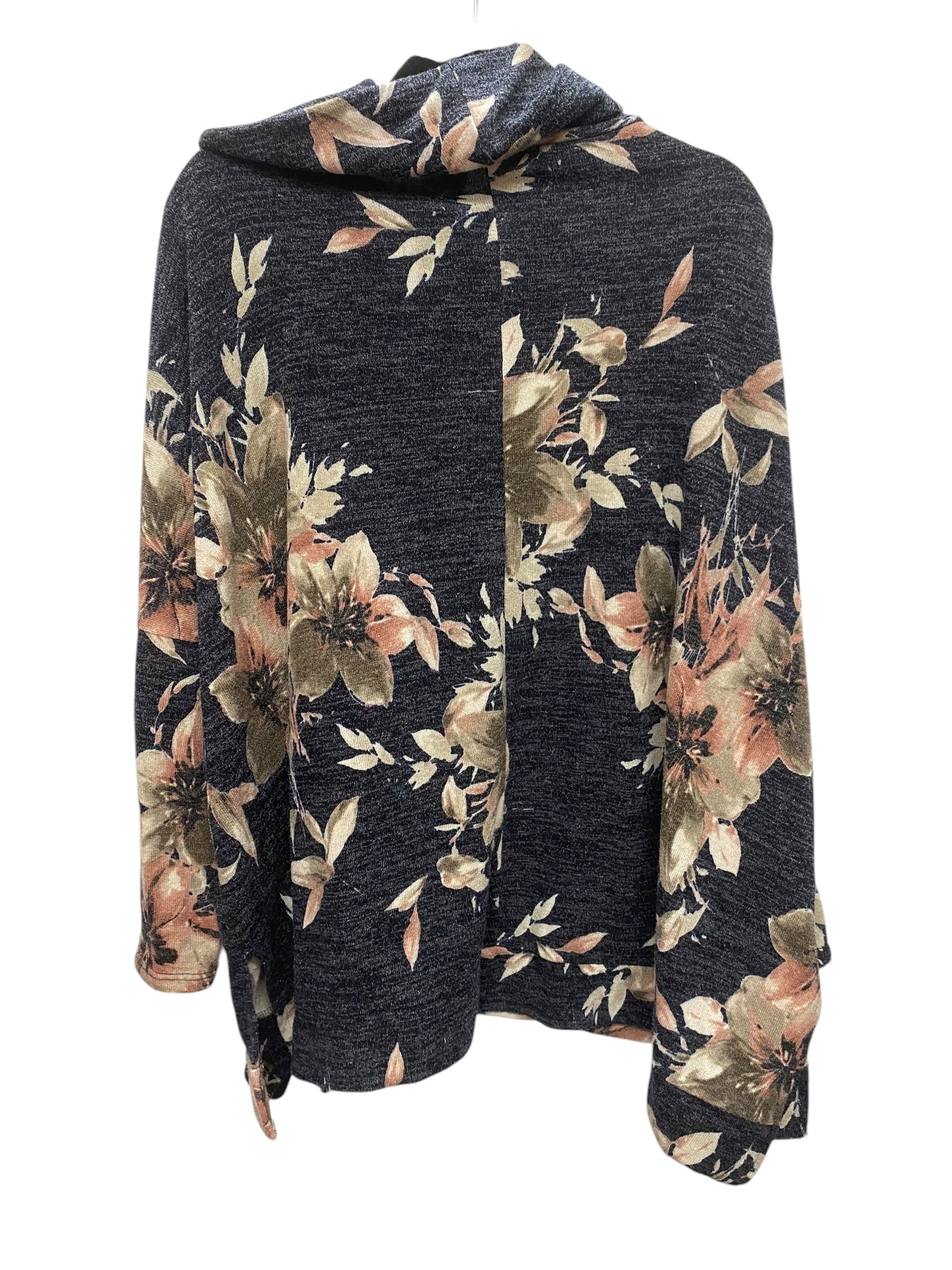 Top Long Sleeve By Clothes Mentor In Floral Print, Size: L