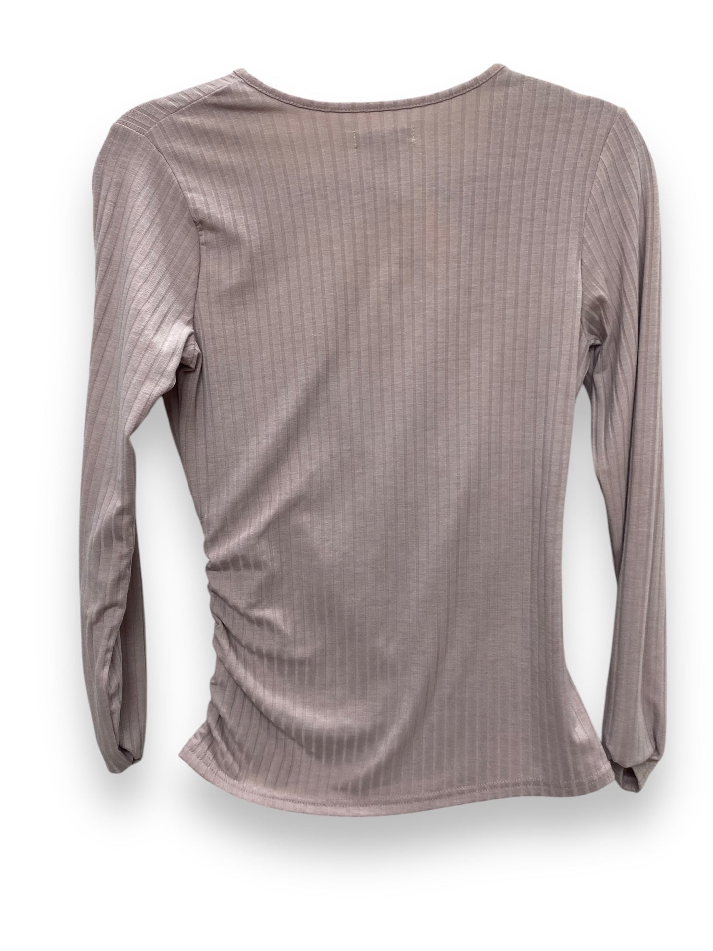 Top Long Sleeve By Nine West In Purple, Size: S