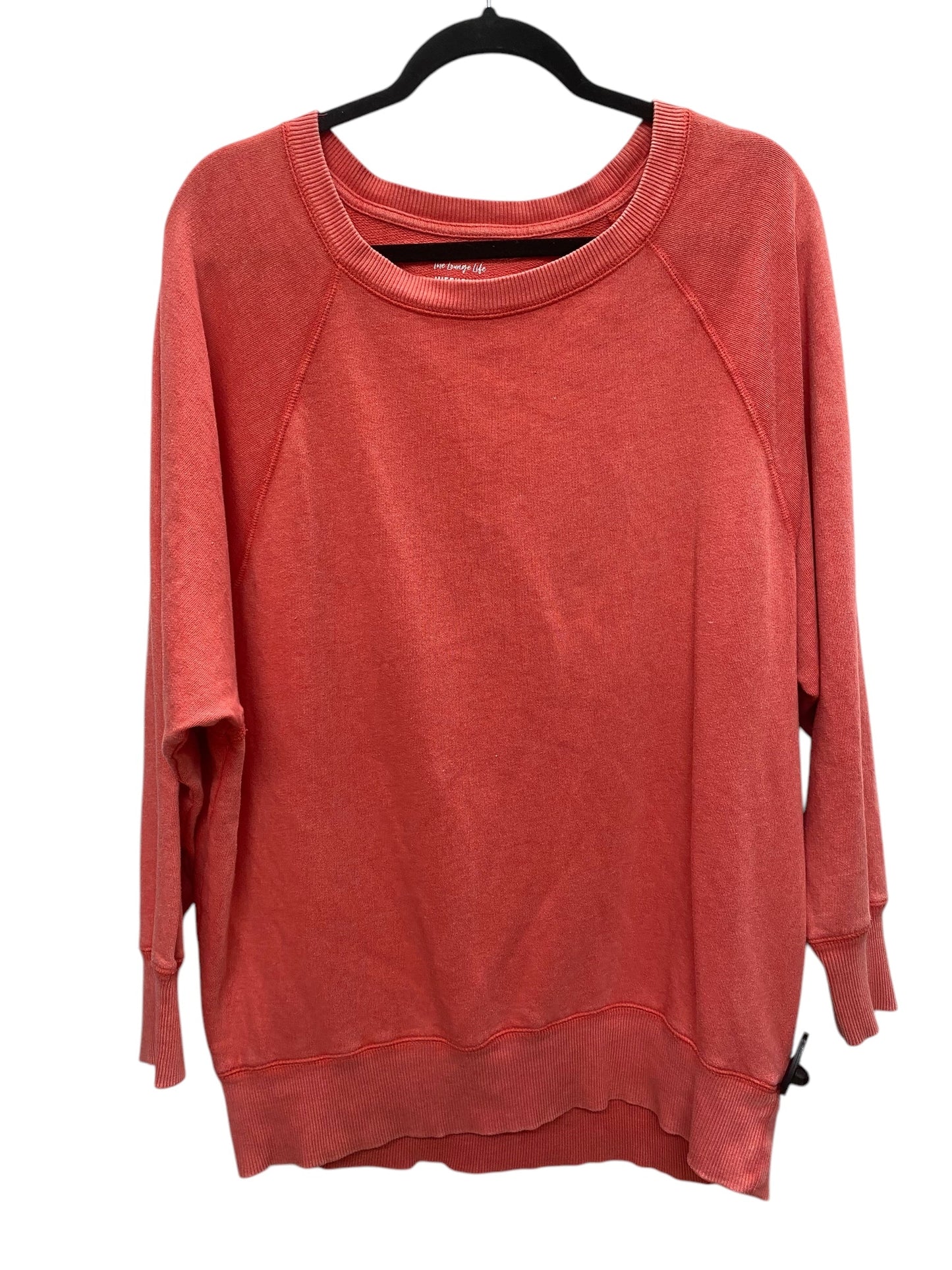 Top Long Sleeve By So In Red, Size: M