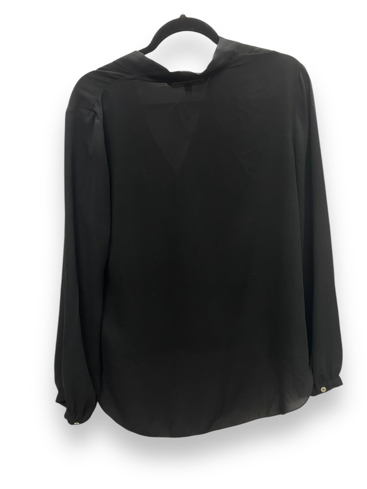 Top Long Sleeve By Max Studio In Black, Size: M