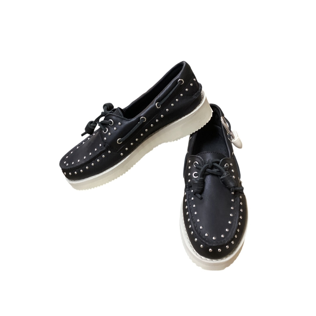 Shoes Flats By Sperry In Black, Size: 6