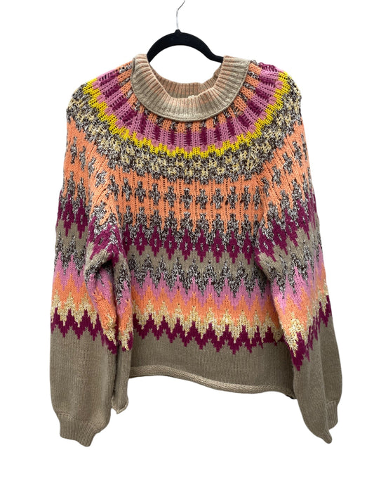 Sweater By Easel In Multi-colored, Size: M