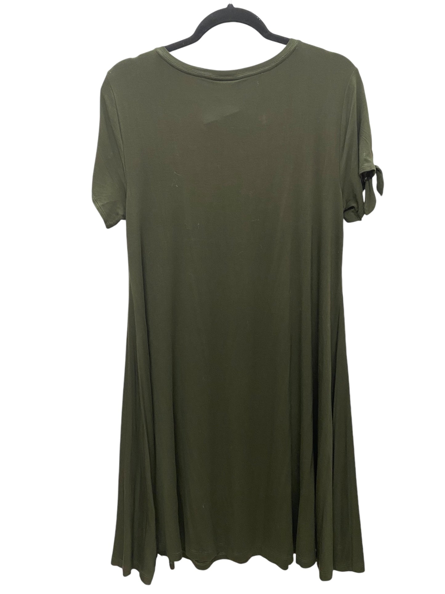 Top Long Sleeve Basic By Style And Company In Green, Size: S