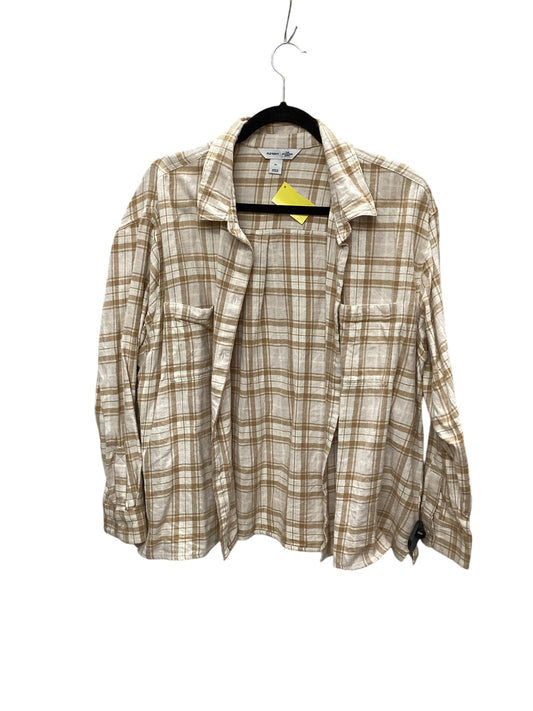 Top Long Sleeve By Old Navy In Tan, Size: Xl