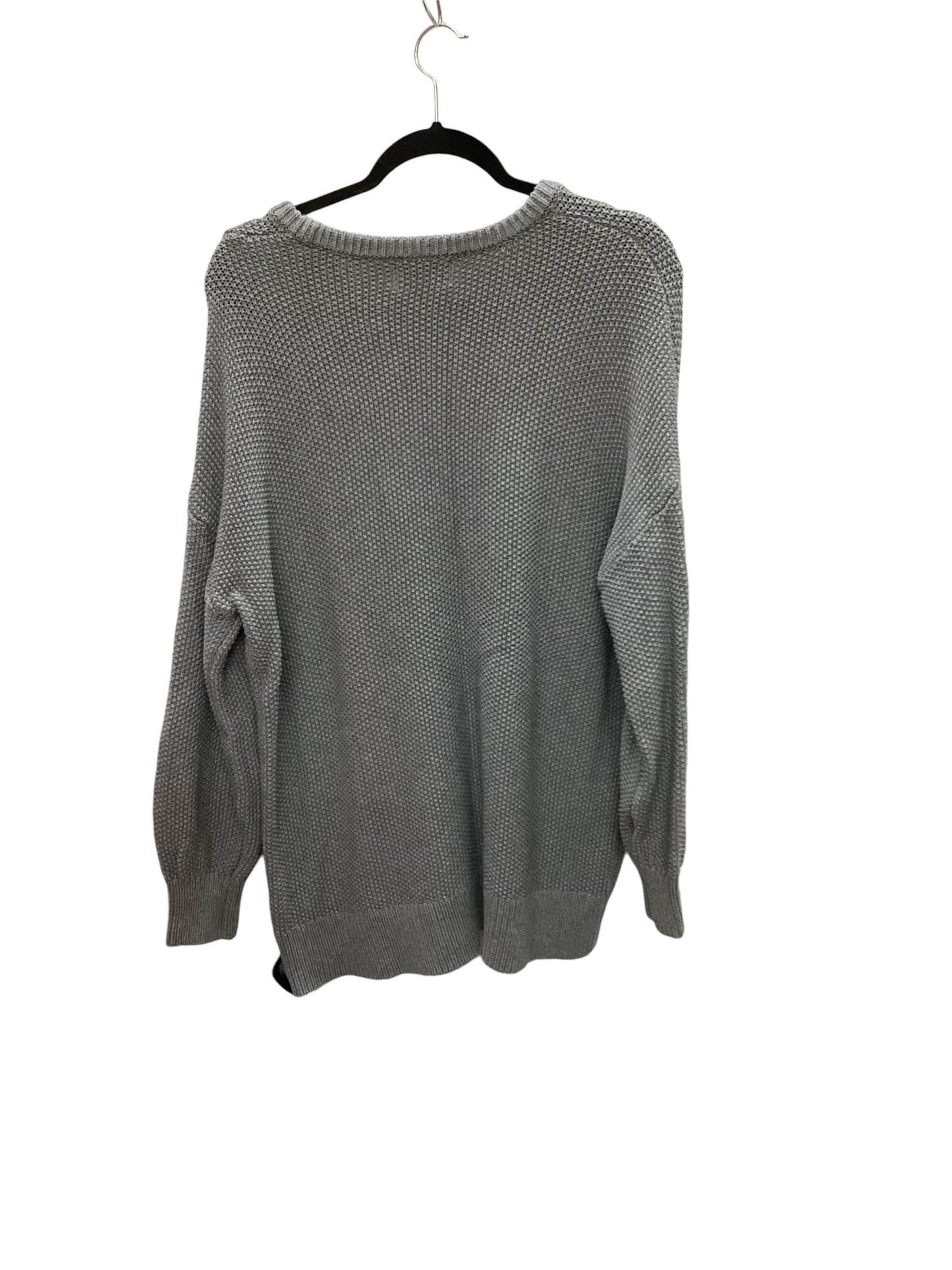 Tunic Long Sleeve By Old Navy In Grey, Size: Xl