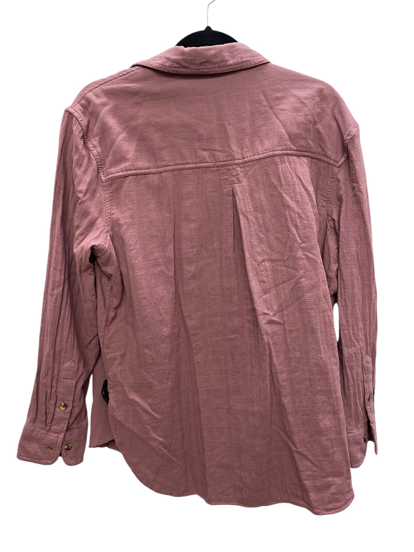 Top Long Sleeve By Sonoma In Purple, Size: M