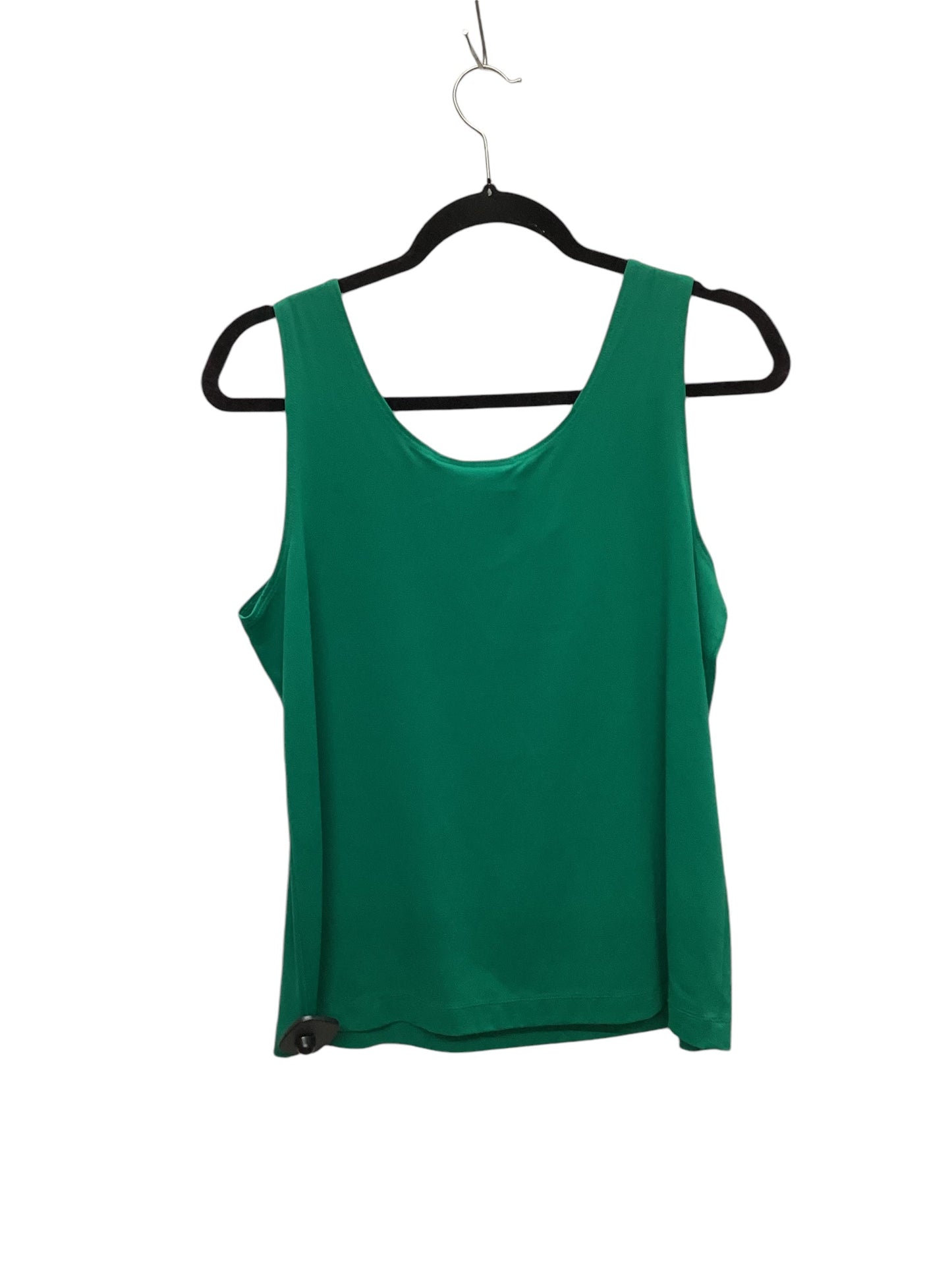 Tank Top By Chicos In Green, Size: L