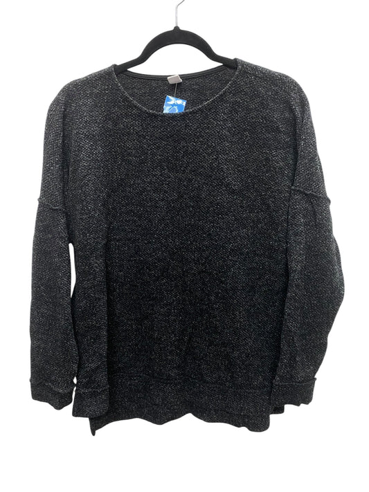 Top Long Sleeve By Clothes Mentor In Black, Size: M