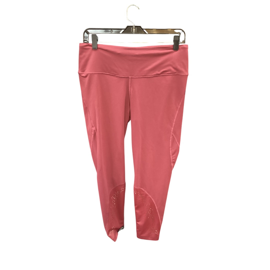 Athletic Leggings By Victorias Secret In Pink, Size: L