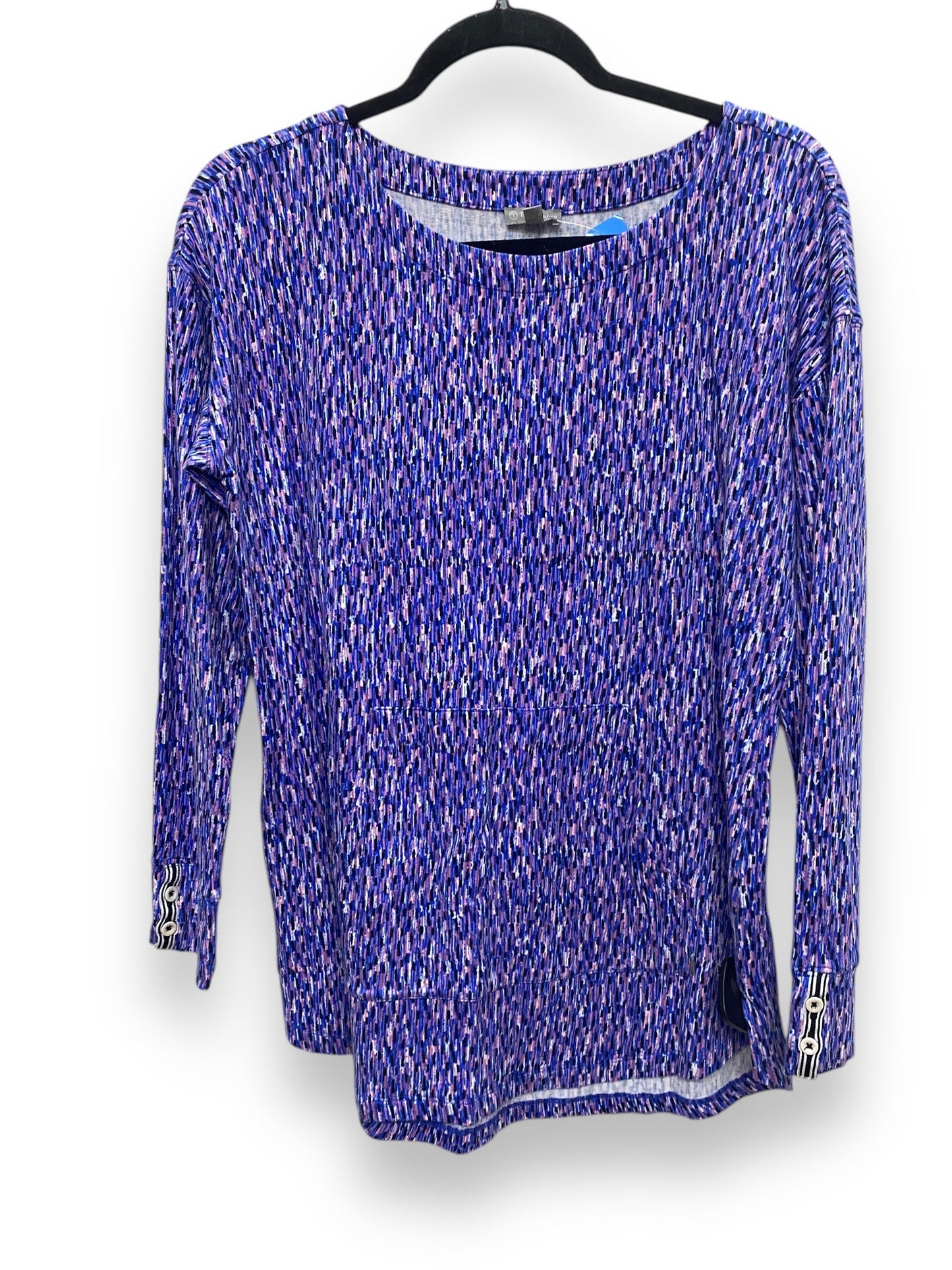 Top Long Sleeve By Talbots In Purple, Size: S