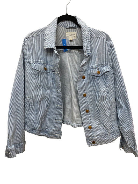 Jacket Denim By Universal Thread In Blue, Size: Xl