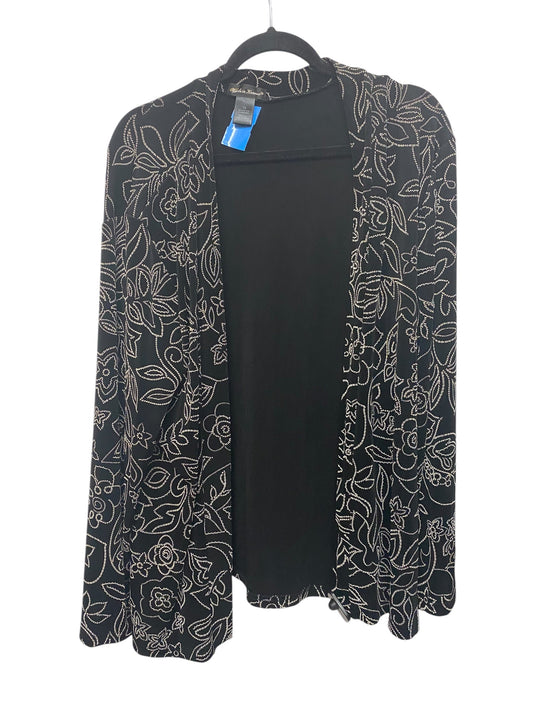 Cardigan By Clothes Mentor In Black, Size: 1x