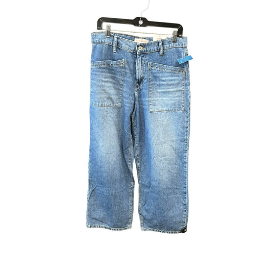 Jeans Boyfriend By Lucky Brand In Blue Denim, Size: 8