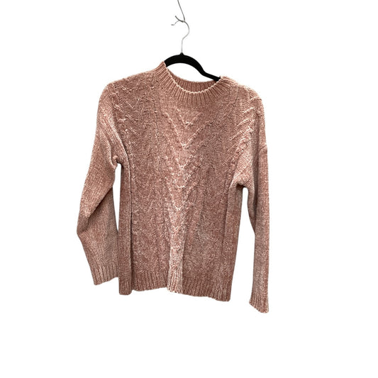 Sweater By Andree By Unit In Pink, Size: S