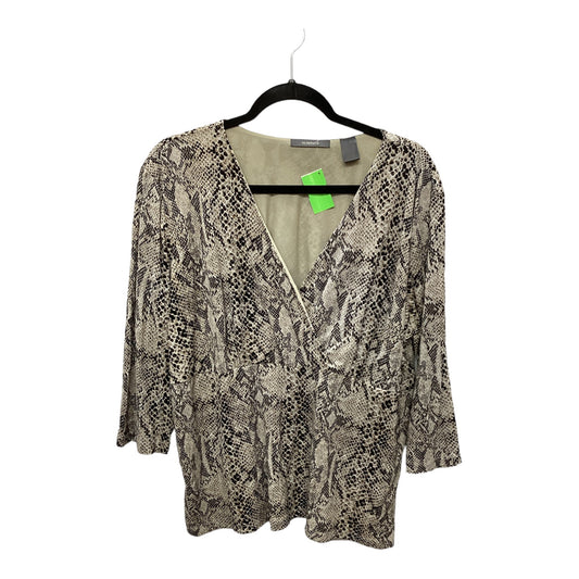 Top Long Sleeve By Liz Claiborne  Size: 2x