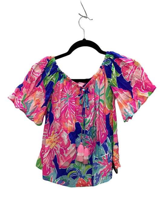 Top Short Sleeve Designer By Lilly Pulitzer  Size: Xxs