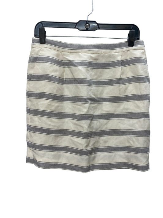 Striped Pattern Skirt Mini & Short J. Crew, Size 4