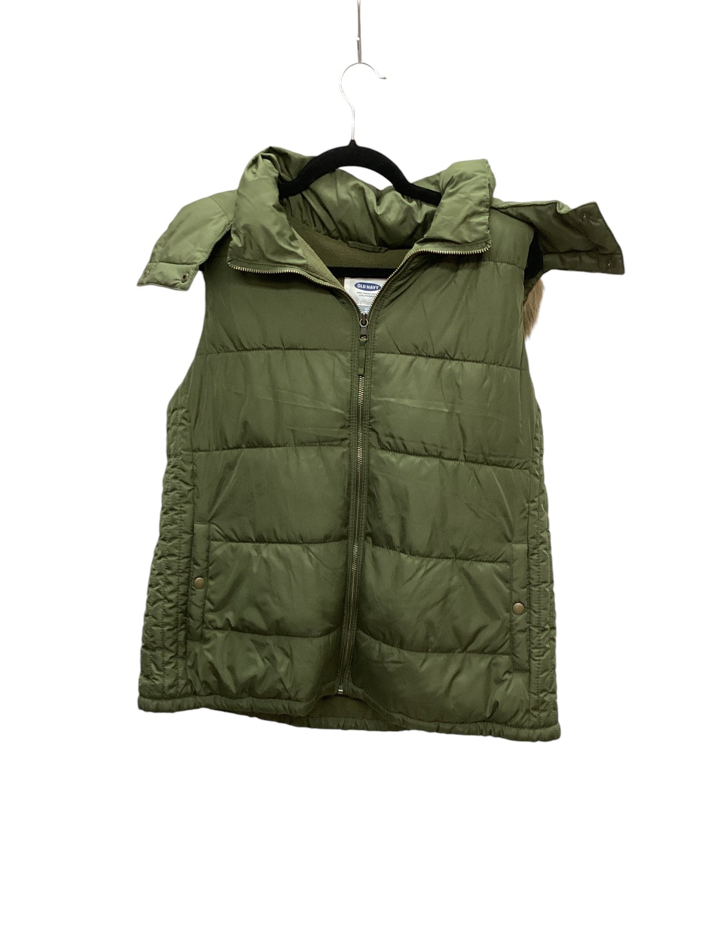 Vest Puffer & Quilted By Old Navy In Green, Size: L