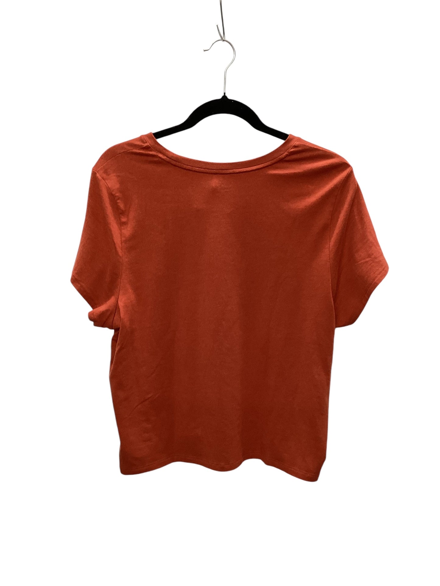 Top Short Sleeve Basic By Old Navy In Orange, Size: 2x