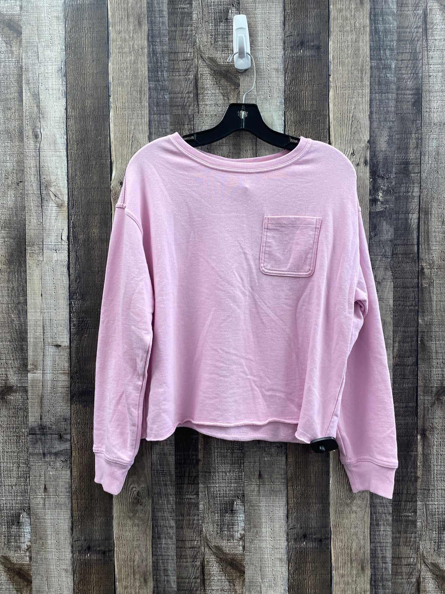 Sweatshirt Collar By Universal Thread In Pink, Size: M