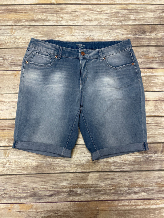 Shorts By Time And Tru In Blue, Size: 18