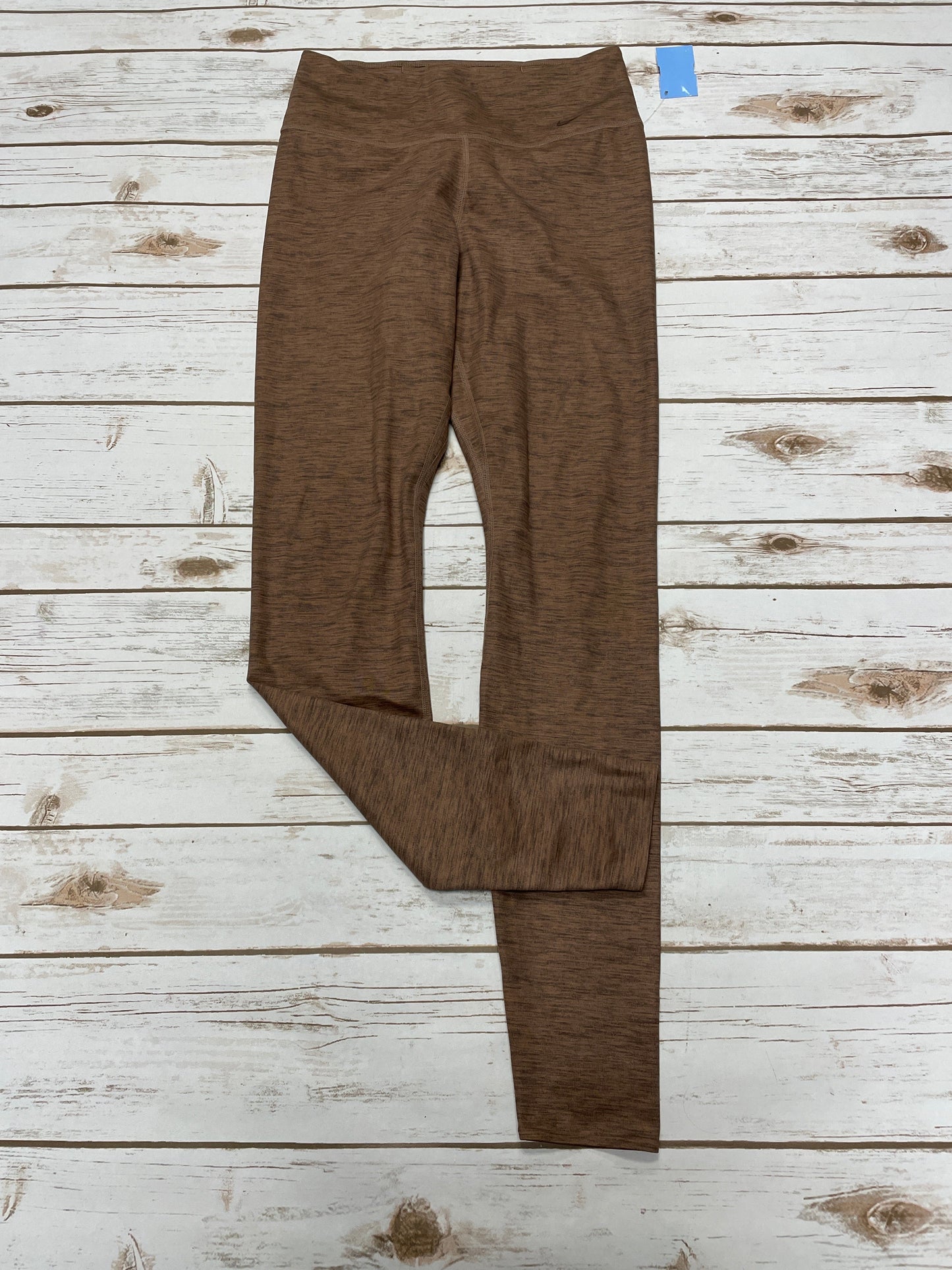 Athletic Pants By Nike In Bronze, Size: S