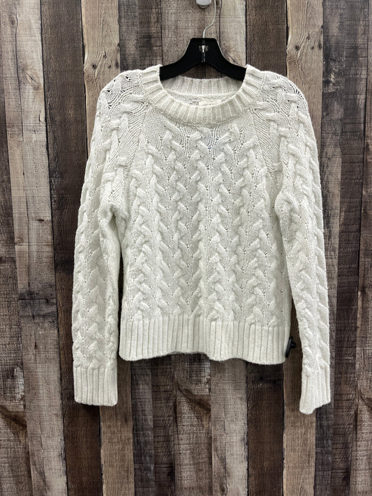 Sweater By Lucky Brand In White, Size: M