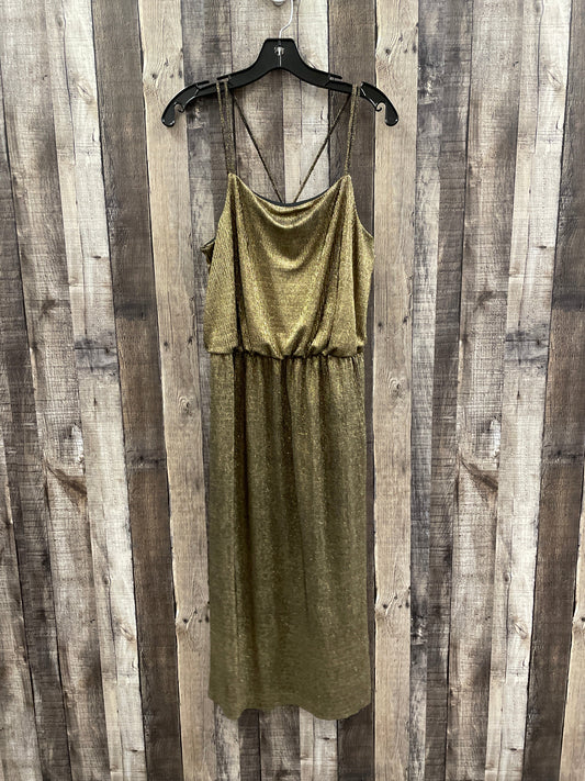 Dress Party Midi By Bobeau In Gold, Size: M