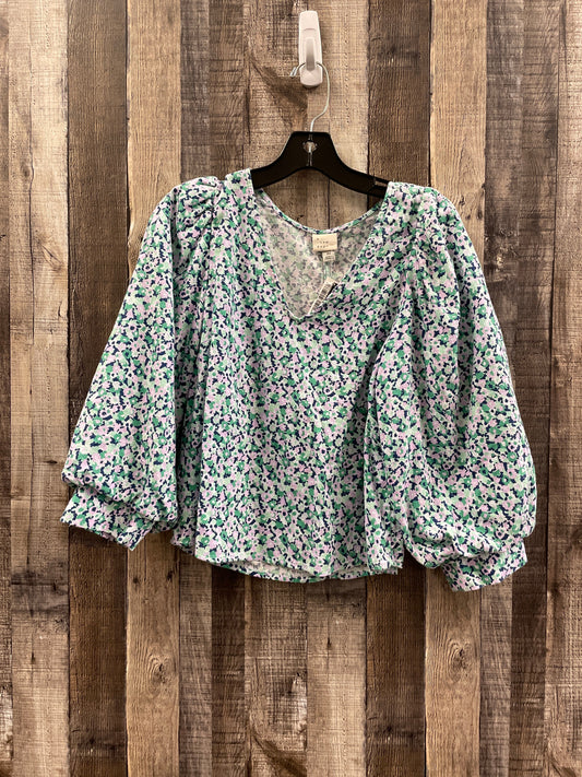 Top 3/4 Sleeve By A New Day  Size: Xs