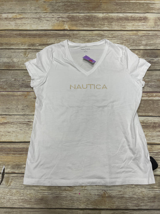 Top Short Sleeve Basic By Nautica  Size: L