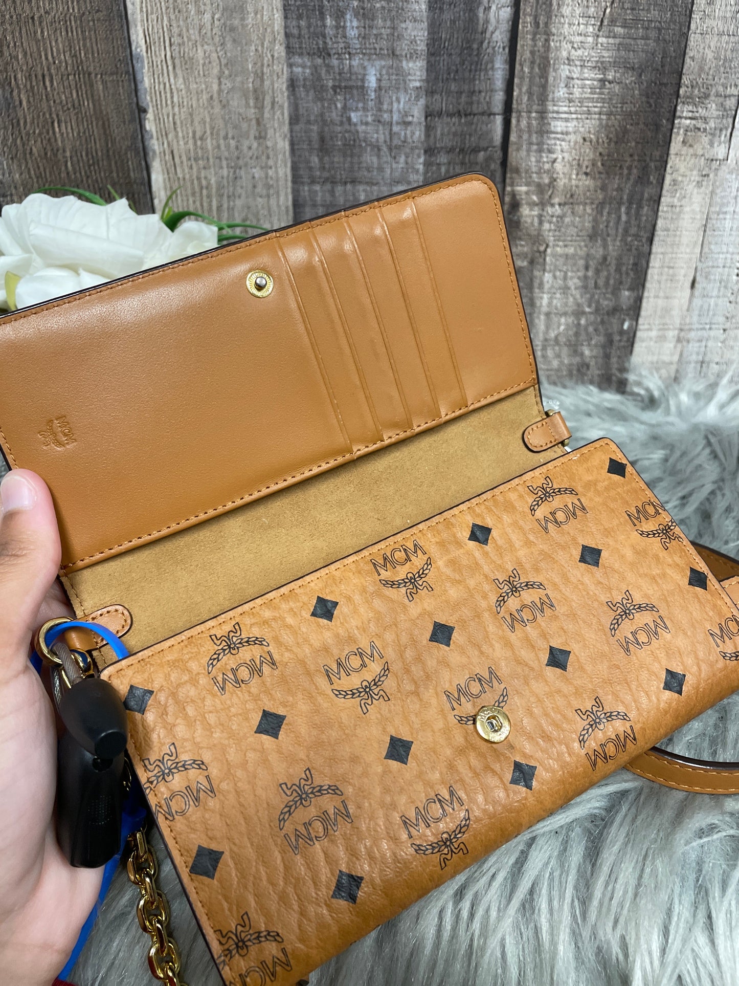 Crossbody Luxury Designer Mcm, Size Small