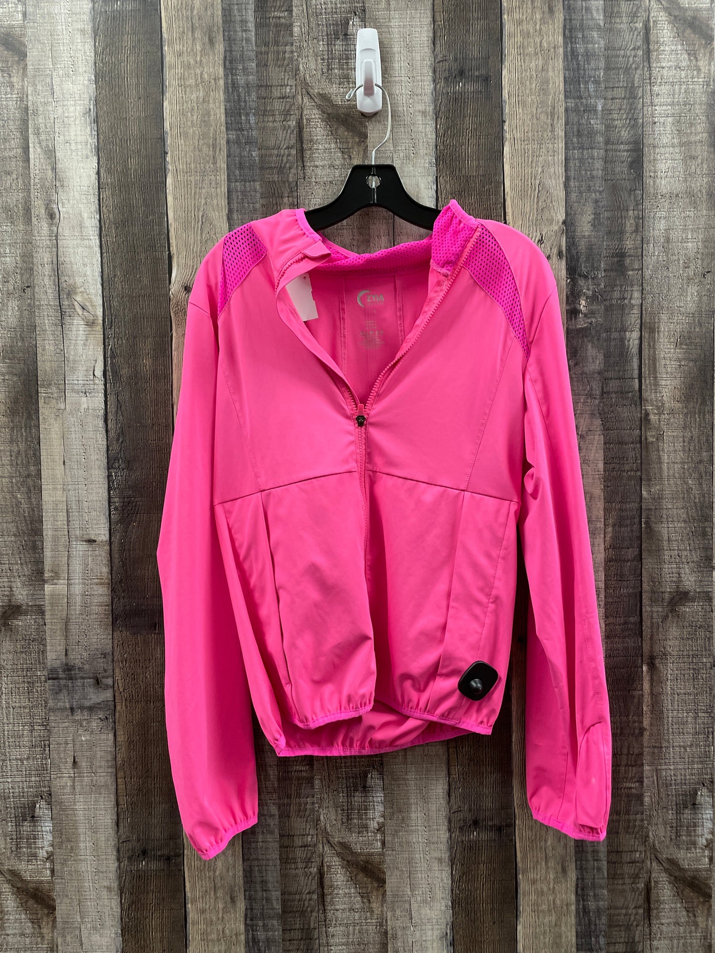 Pink Athletic Jacket Zyia, Size L