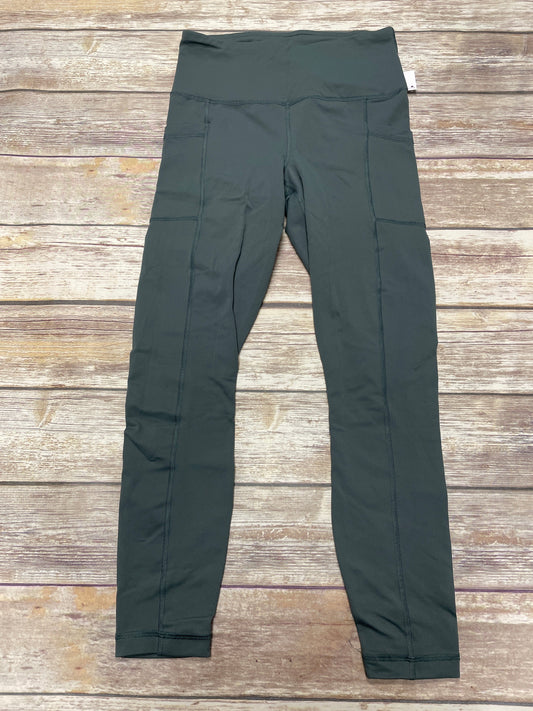 Athletic Leggings By 90 Degrees By Reflex In Green, Size: S