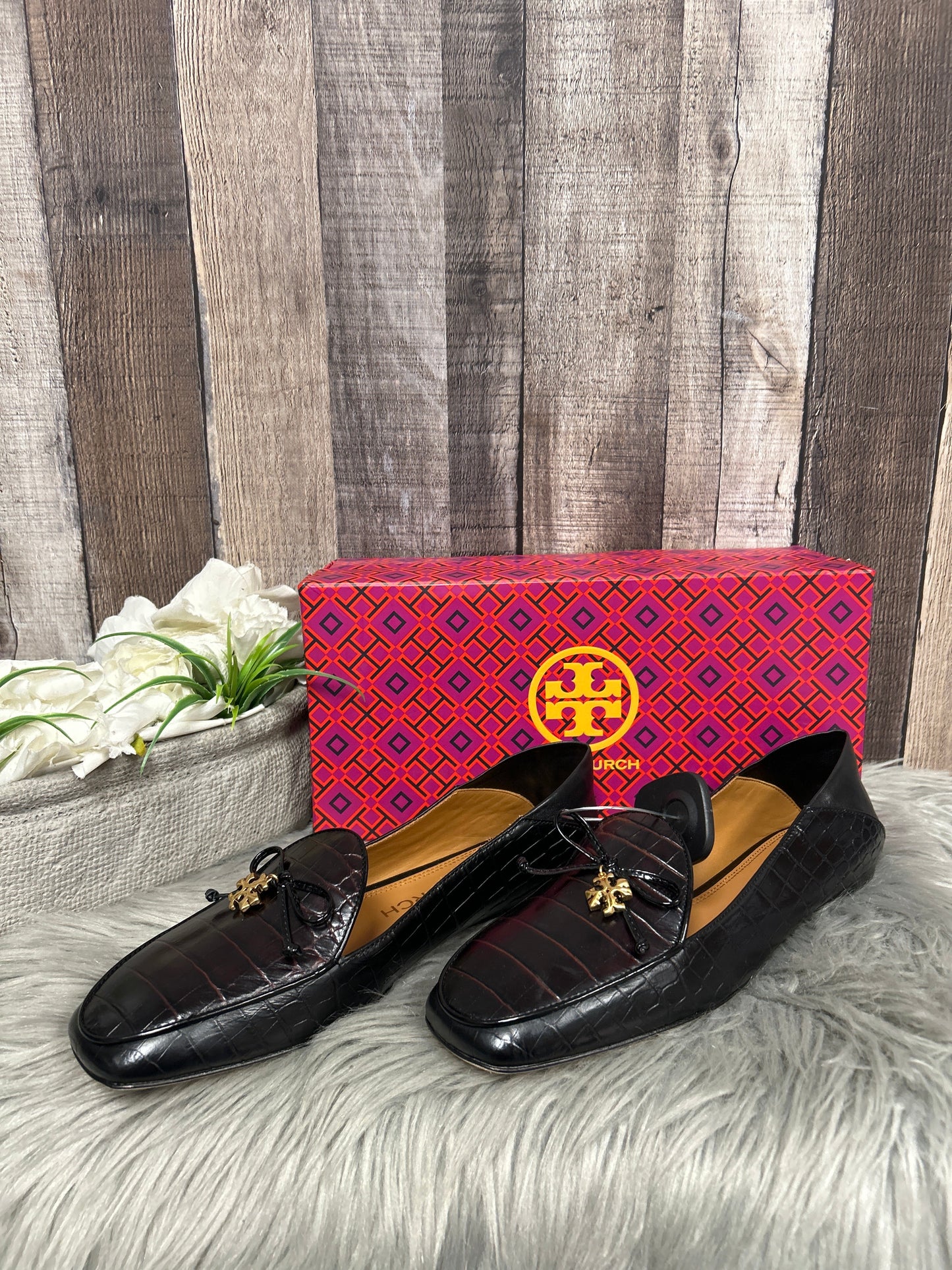 Shoes Designer By Tory Burch In Black, Size: 8.5