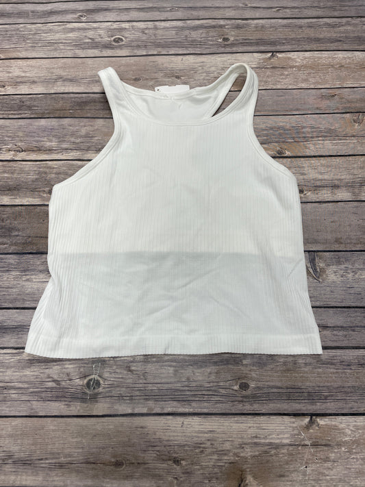 Athletic Tank Top By Lululemon In White, Size: S