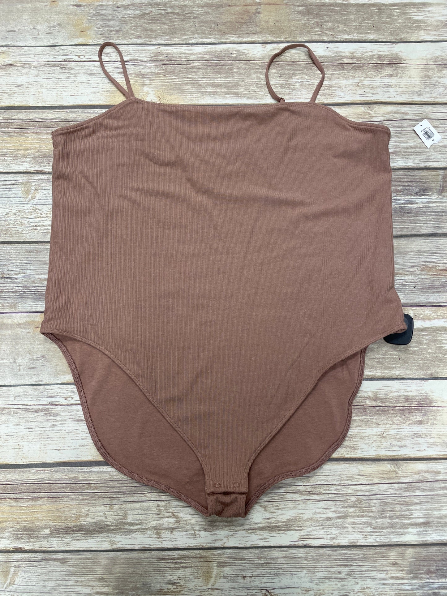 Bodysuit By Old Navy In Tan, Size: 3x