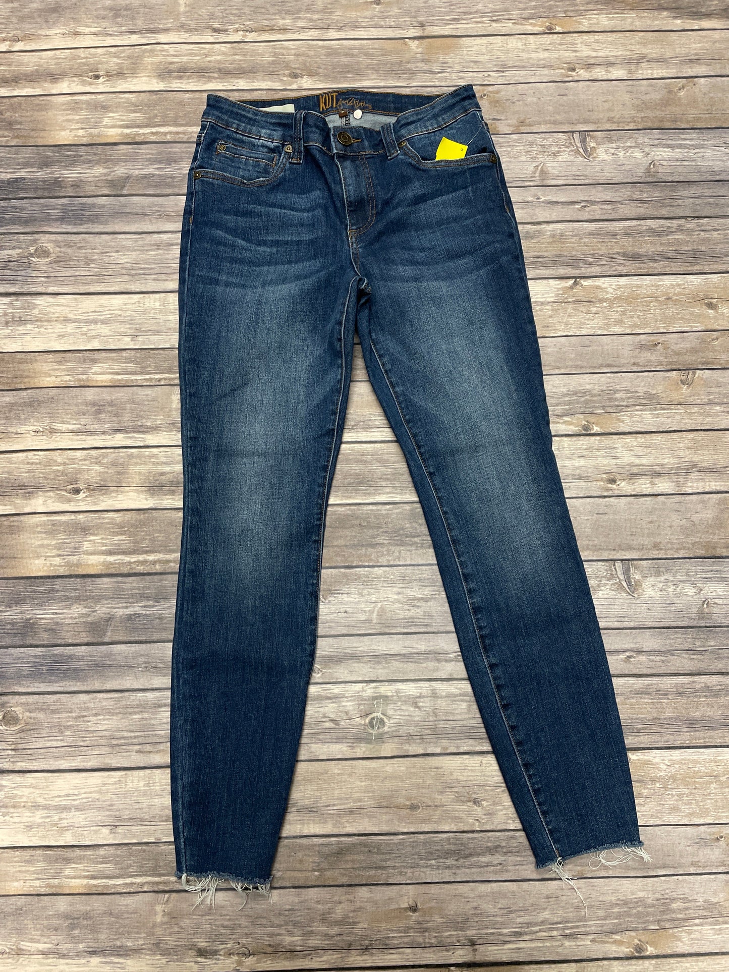 Jeans Skinny By Kut In Blue Denim, Size: 6