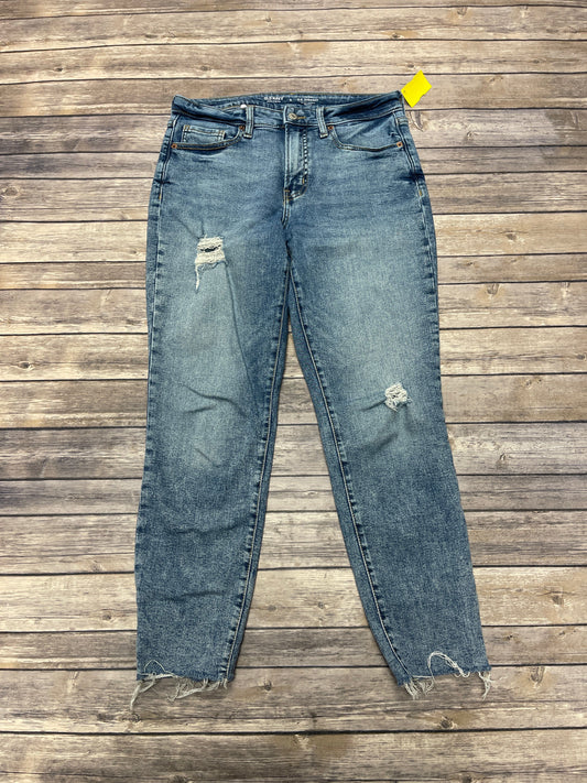 Jeans Straight By Old Navy In Blue Denim, Size: 6