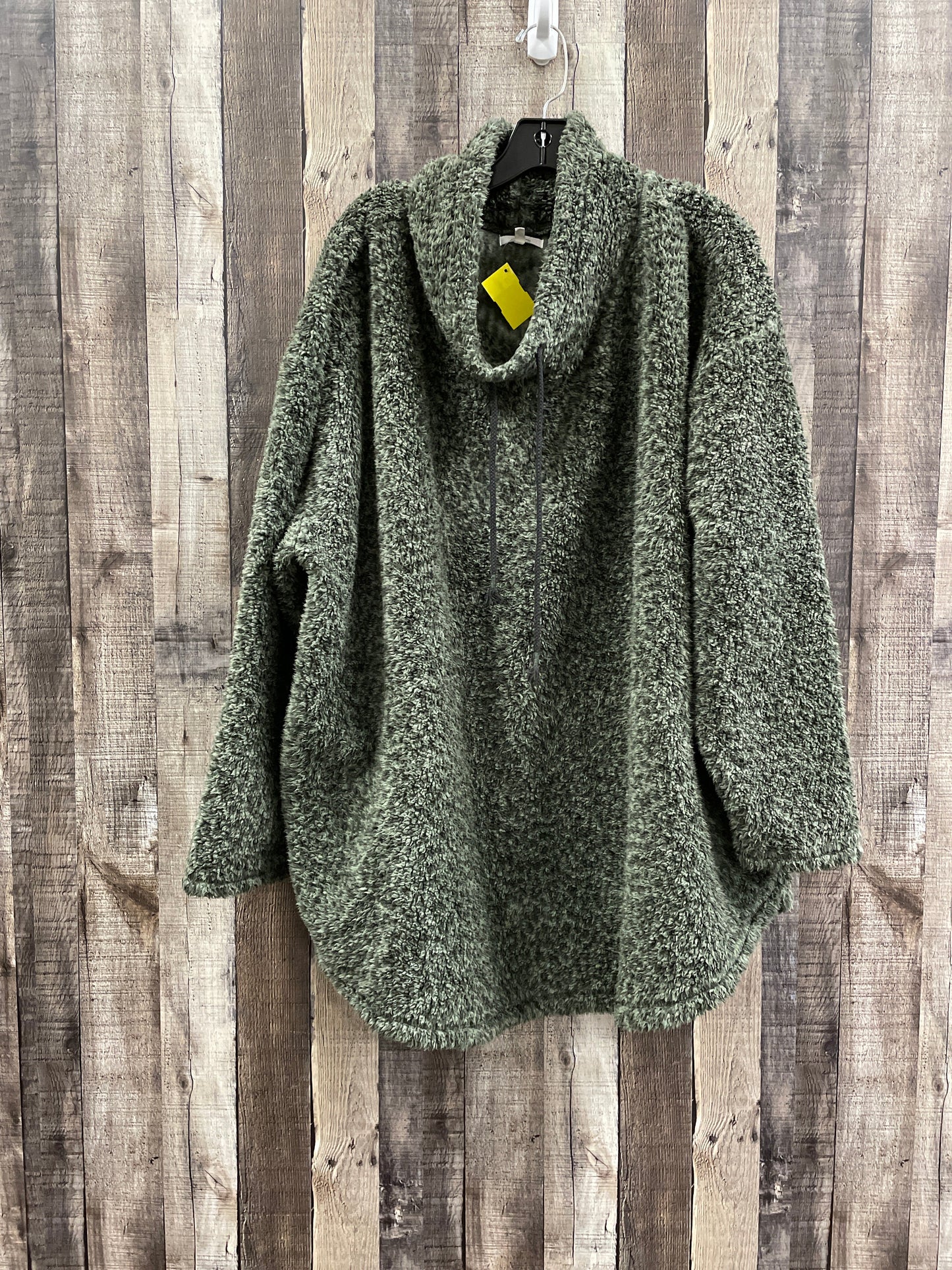 Jacket Fleece By Maurices In Green, Size: 3x