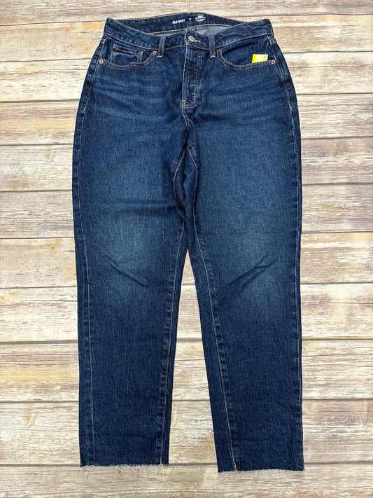 Jeans Straight By Old Navy In Blue Denim, Size: 12