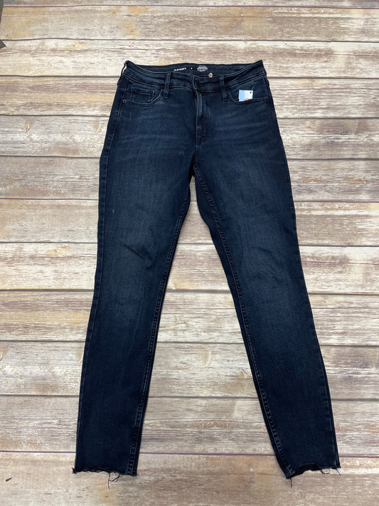 Jeans Skinny By Old Navy In Blue Denim, Size: 8