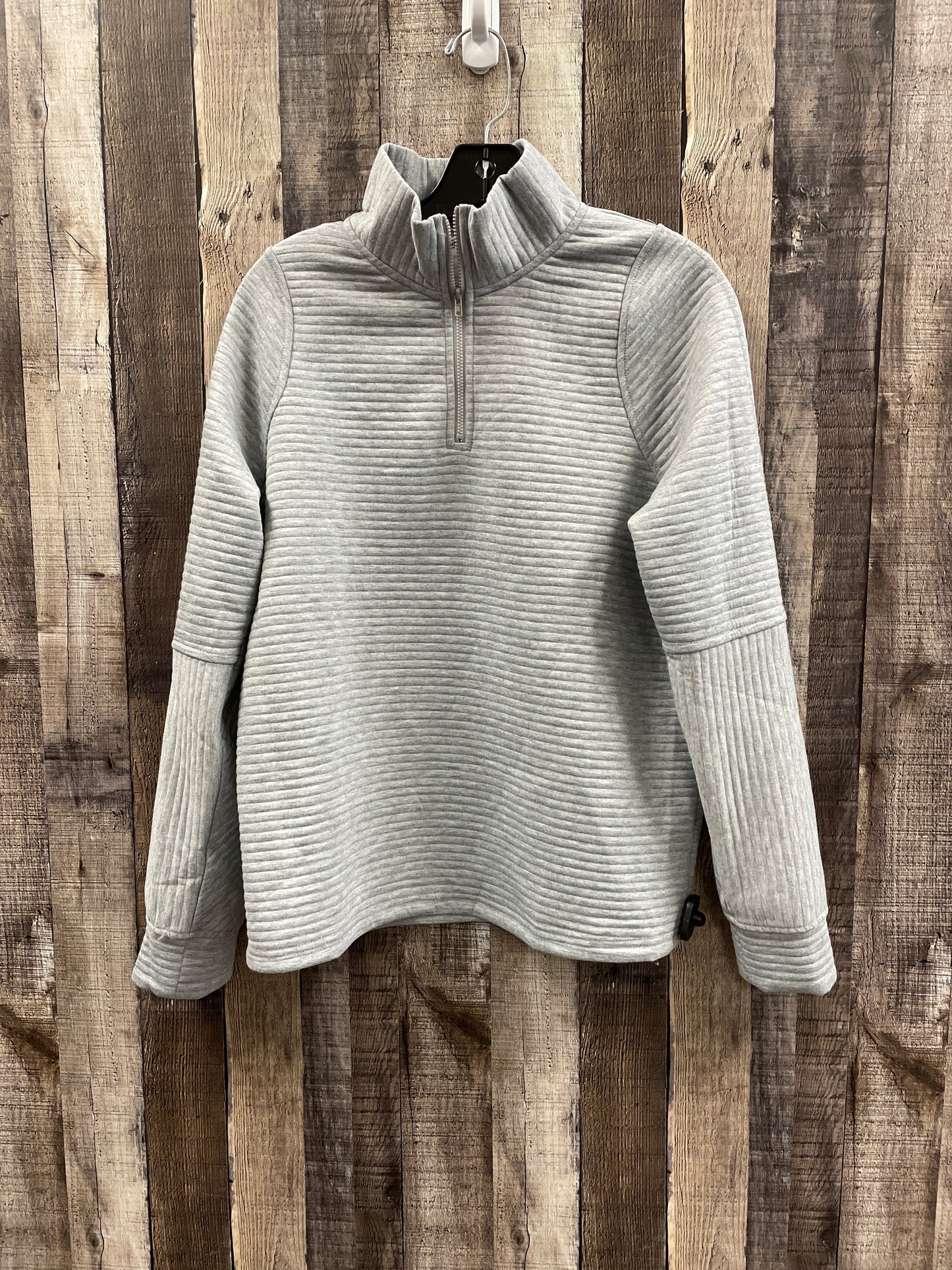 Sweatshirt Collar By Cme In Grey, Size: L